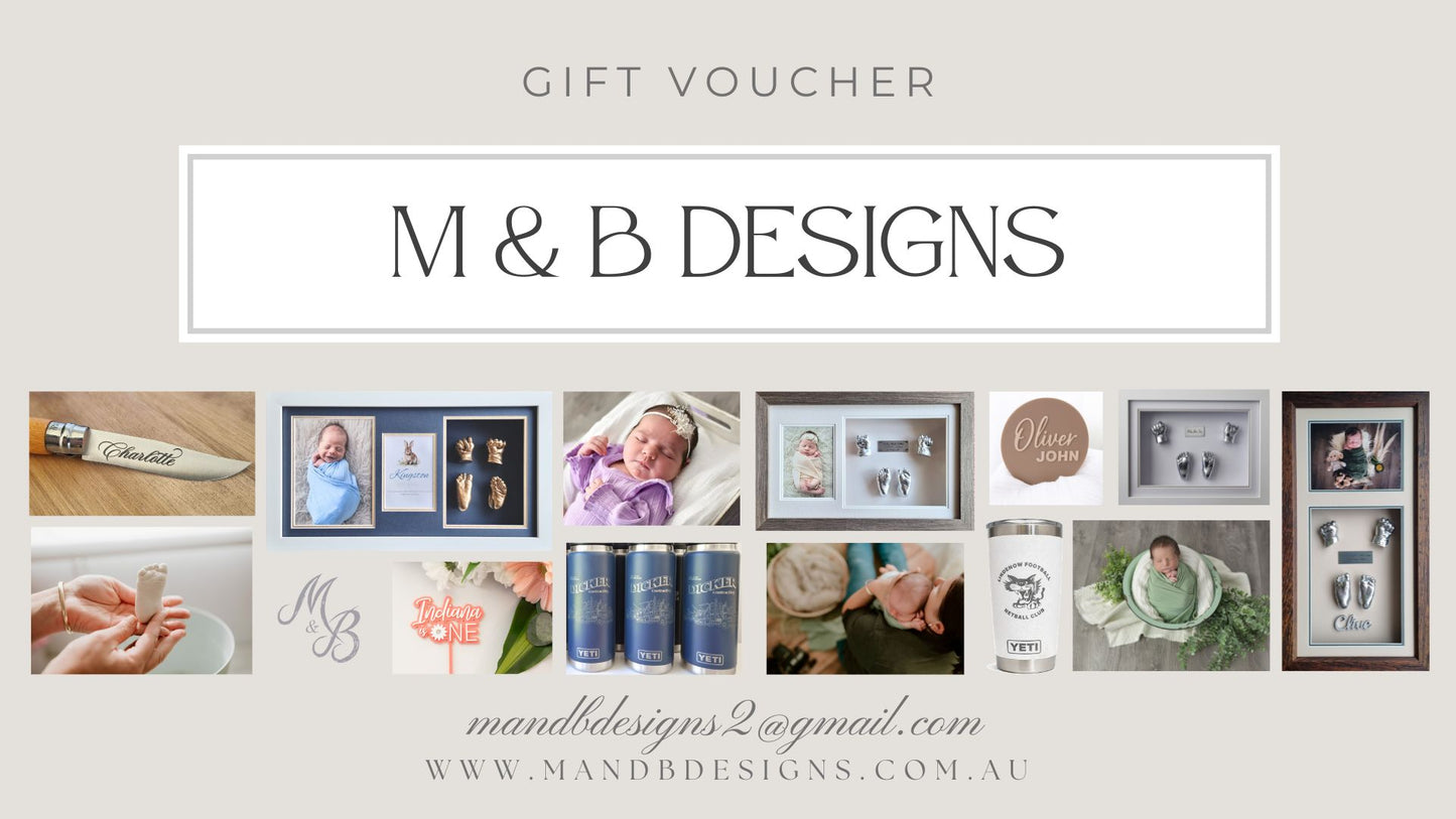 M&B Designs Gift Card